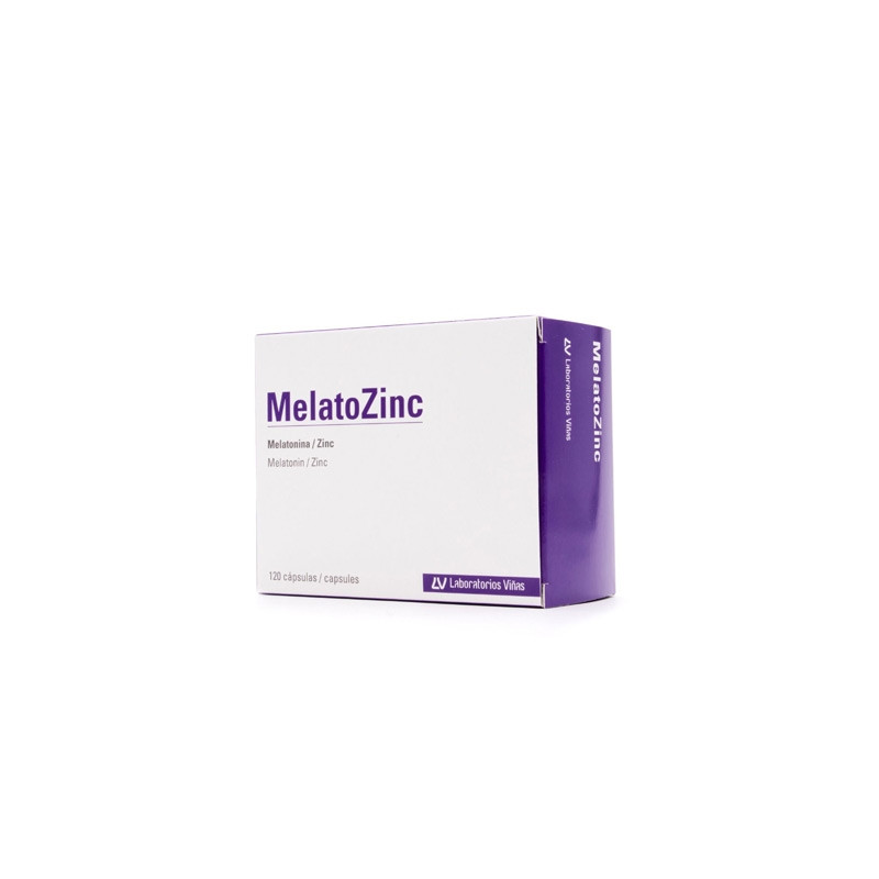 Melatozinc Melatonina y Zinc Insomnio 120 Capsulas