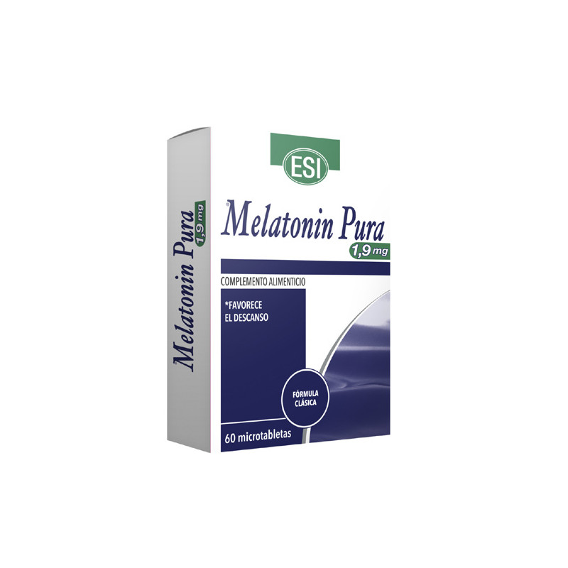 ESI Melatonin Pura 1,9mg Formula Clasica 60 Comp