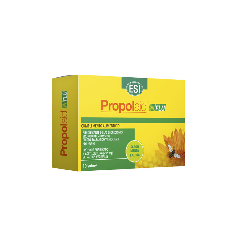 ESI Propolaid Flu Fluidificante Sabor Menta 10 Sobres