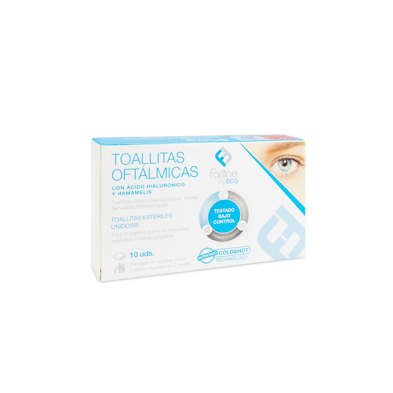 Farline Toallitas Oftalmicas 10 Uds