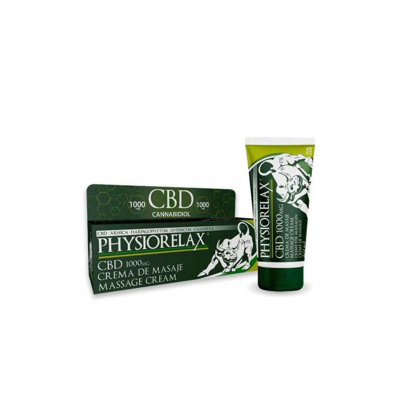 Physiorelax CBD 1000mg Crema de Masaje 75ml
