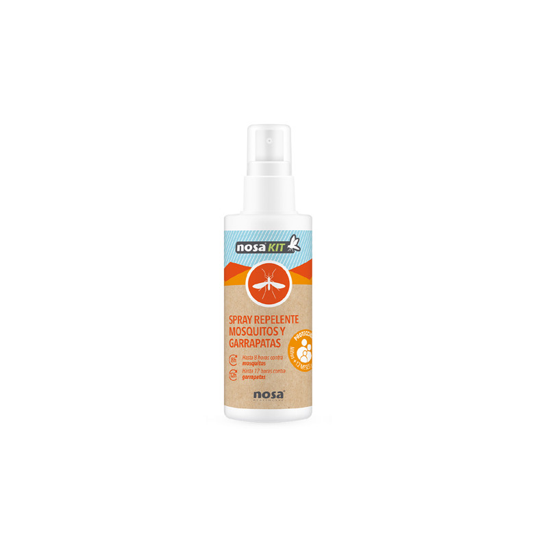 Nosa Kit Spray Repelente Mosquitos y Garrapatas 100ml