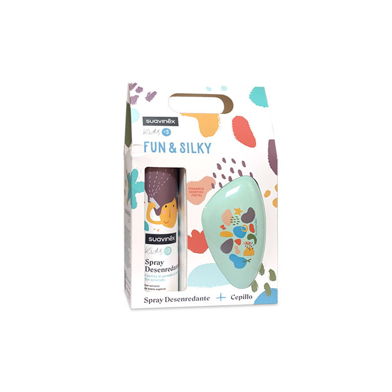 Suavinex Kids Spray Desenredante 250ml + Cepillo