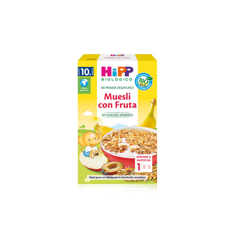 Hipp mi Primer Desayuno Muesli con Fruta 200gr