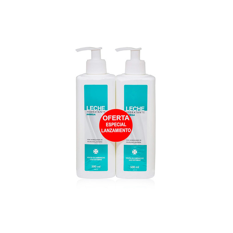 Inibsa Leche Hidratante Duplo 2x500ml