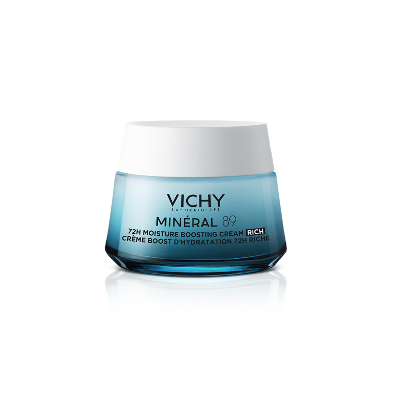 Vichy Mineral 89 Crema Rica Boost Hidratacion 72h 50ml