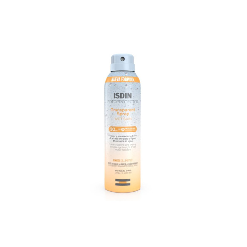 Isdin Fotoprotector Wet Skin Spray Transparente Spf50 100ml