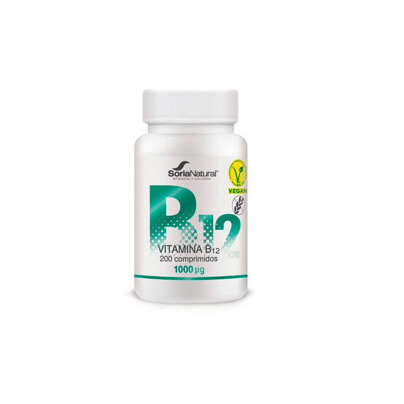 Soria Natural Vitamina B12 250mg 200 Comp