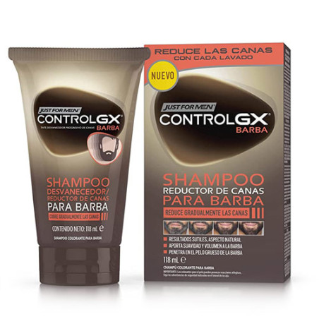 Just For Men Control Gx Barba Champu Reductor Canas 118ml