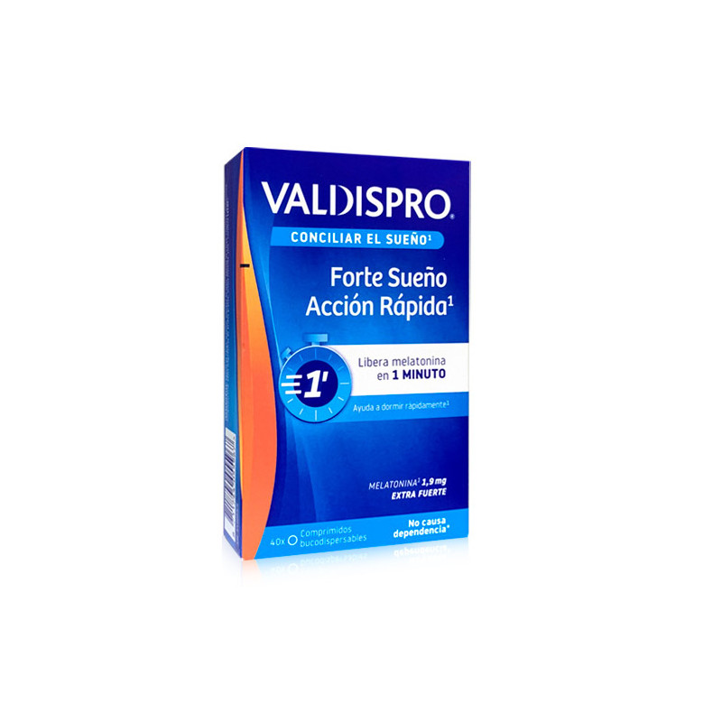 Valdispro Forte Sueño Accion Rapida 40 Comp