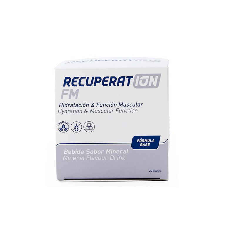 Recuperation FM Formula Base Bebida Sabor Mineral 20 Sticks