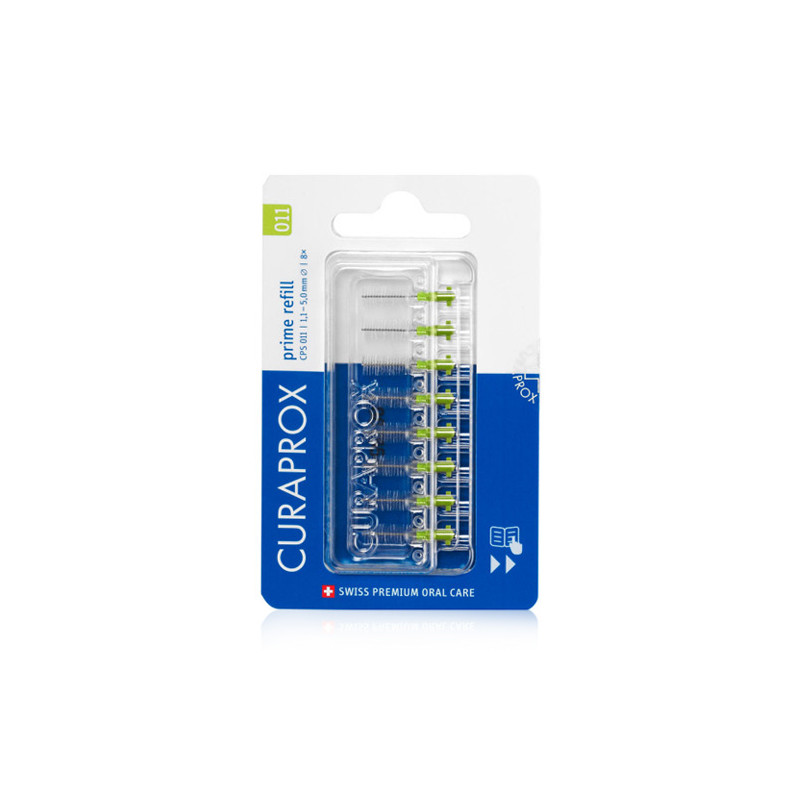 Curaprox Cepillo Interdental CPS 011 Recarga 8 Uds