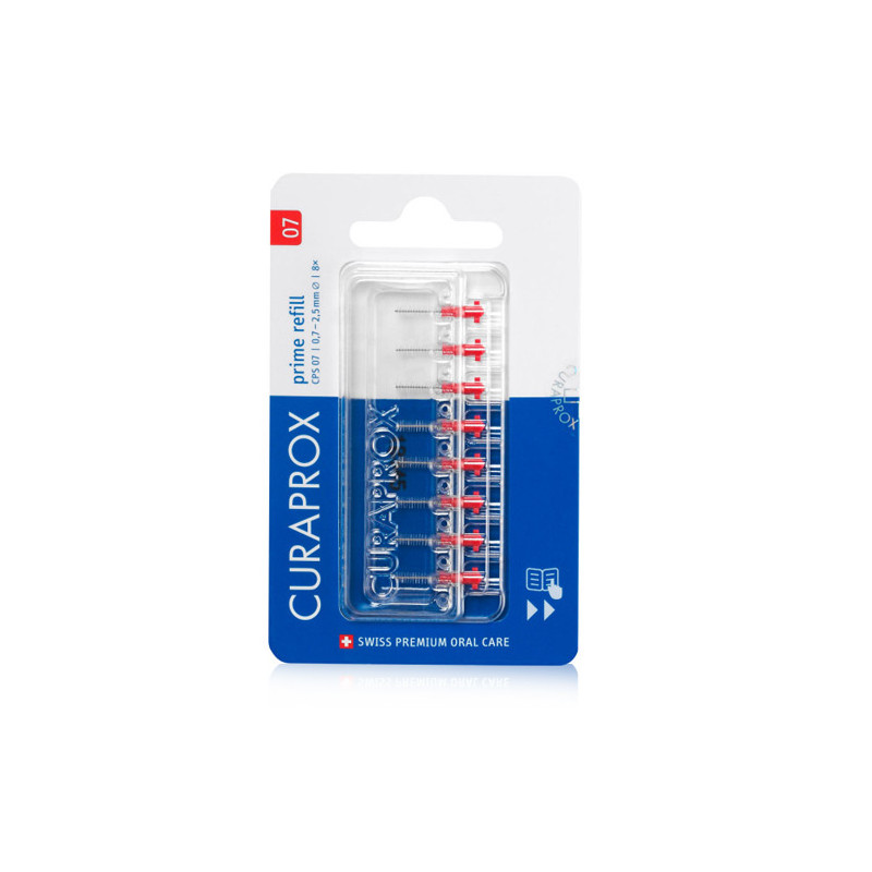 Curaprox Cepillo Interdental CPS 07 Recarga 8 Uds