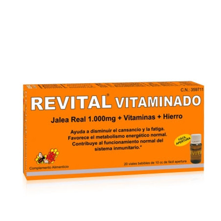 Revital Jalea real+vitaminas 20 viales