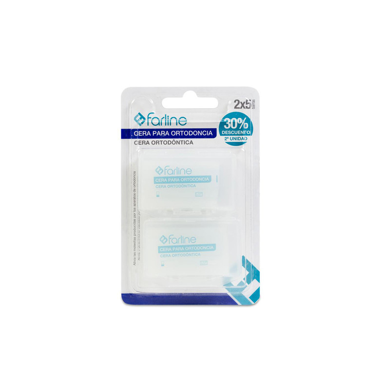 Farline Cera para Ortodoncia Duplo 2x5 Barras