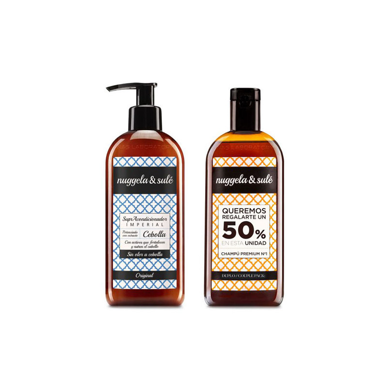 Nuggela Sule Champu Premium Cebolla 250ml + Acondicionador 250ml