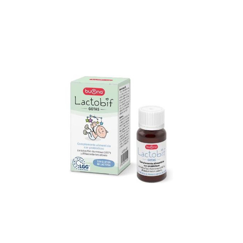 Buona Lactobif Gotas Probiotico sin Gluten ni Lactosa 8ml