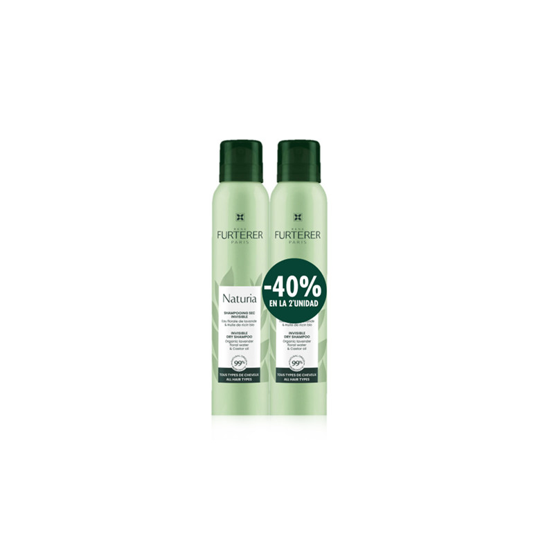 Rene Furterer Naturia Champu Seco Invisible Duplo 2x200ml