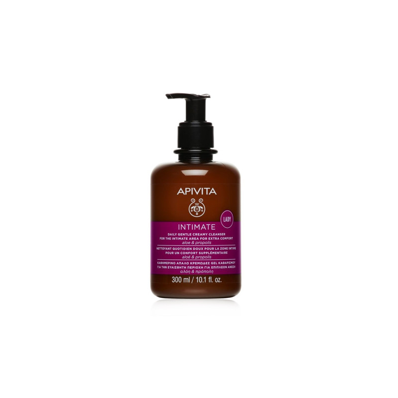 Apivita Intimate Lady Limpiador Cremoso Higiene Intima 300ml