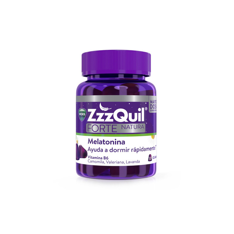 Vicks Zzzquil Natura Melatonina Forte 30 Gominolas