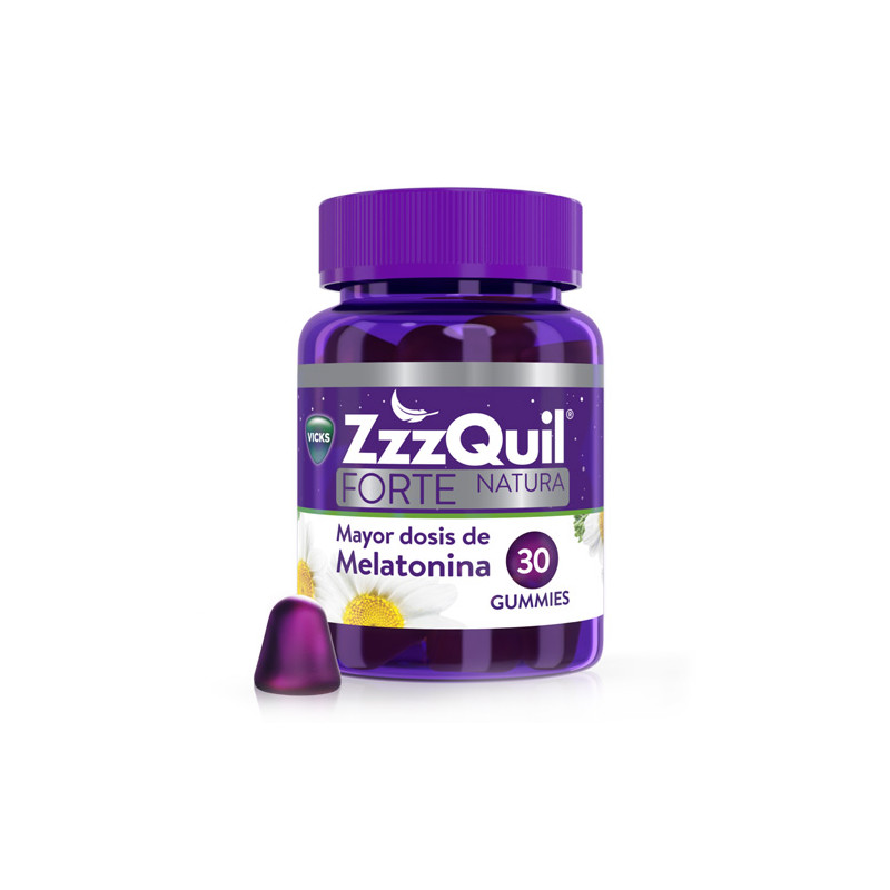 Vicks Zzzquil Natura Melatonina Forte 30 Gominolas