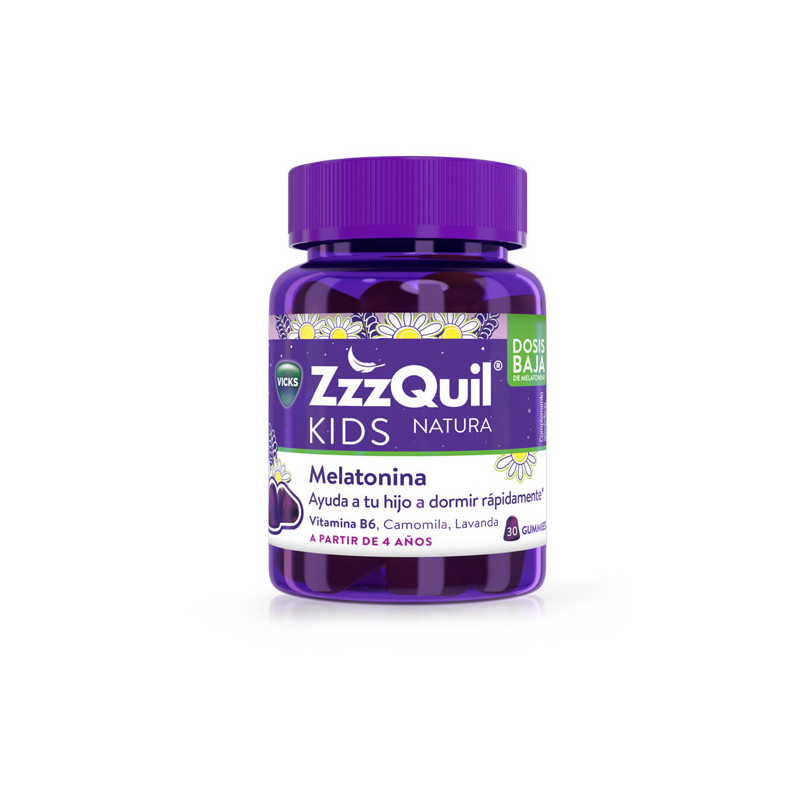 Vicks Zzzquil Natura Melatonina Kids 30 Gominolas