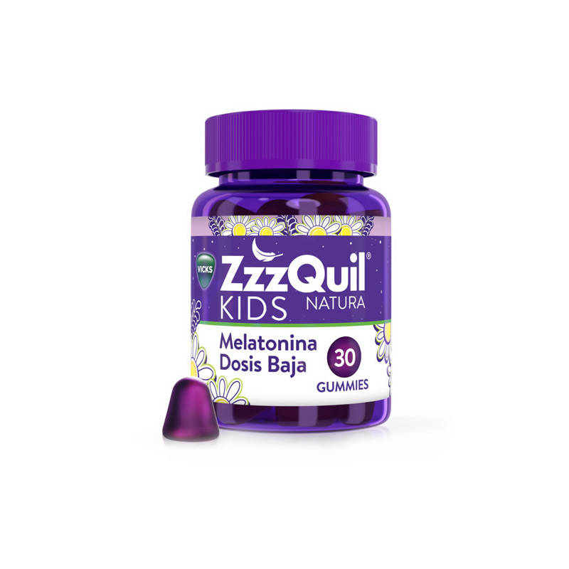 Vicks Zzzquil Natura Melatonina Kids 30 Gominolas