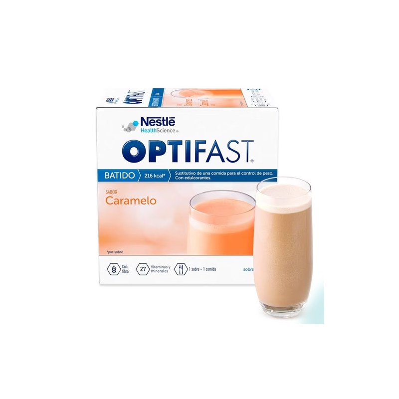 Optifast Batido Sabor Caramelo 12 Sobres