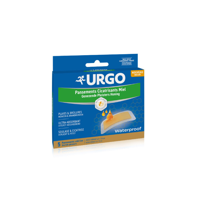 Urgo Apositos Esteriles Cicatrizantes Miel Waterproof 5 Uds