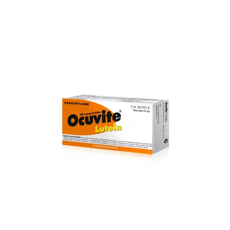 Ocuvite lutein 60 comprimidos