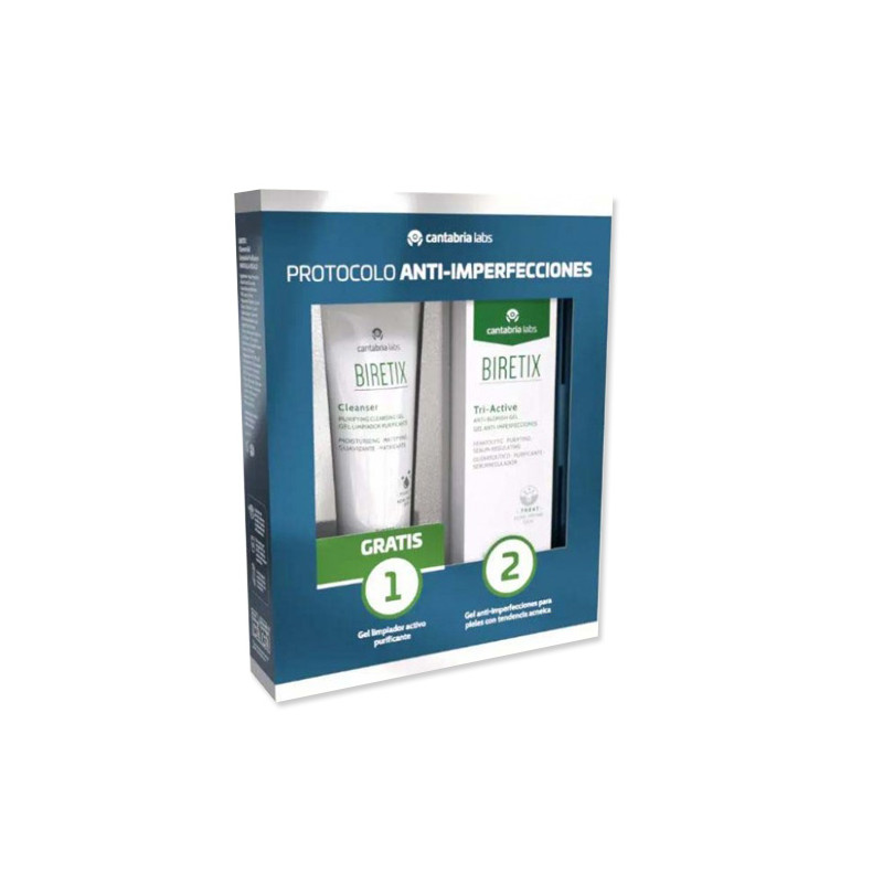 Biretix Tri-Active Gel 50ml + Gel Limpiador Purificante 75ml