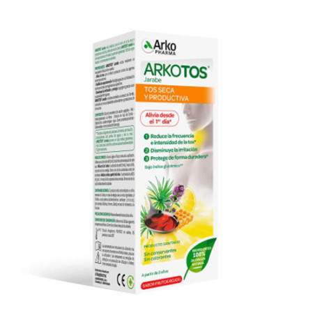 Arkotos Jarabe Tos Seca y Productiva 140ml