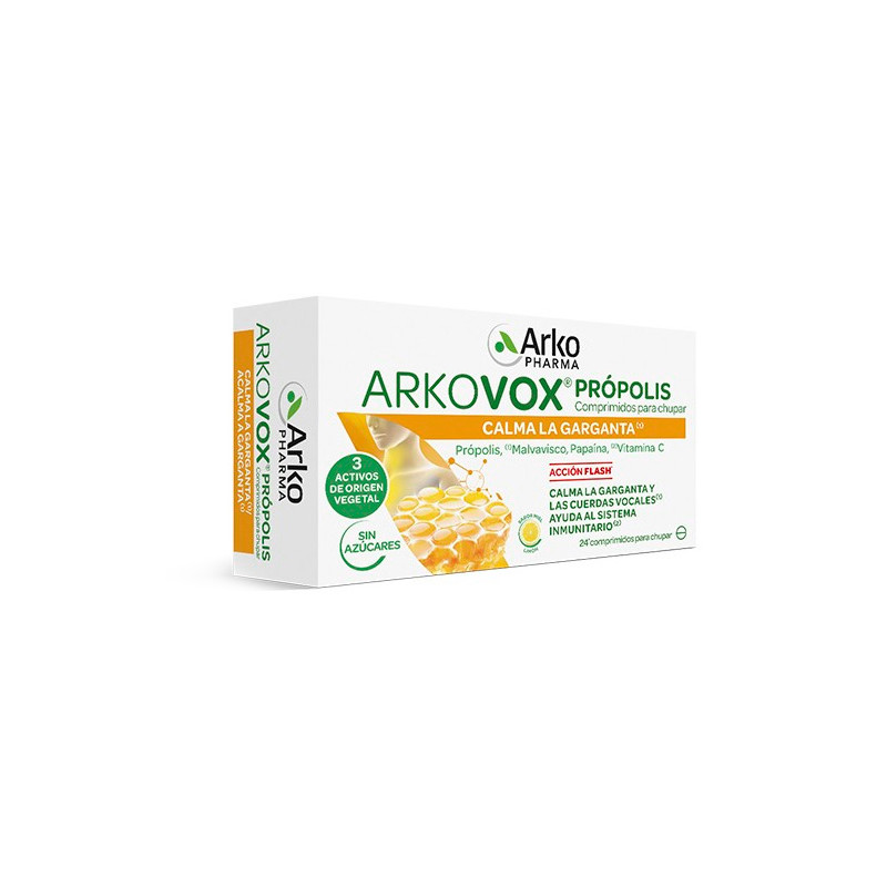 Arkovox Propolis + Vit C 24 Comp para Chupar