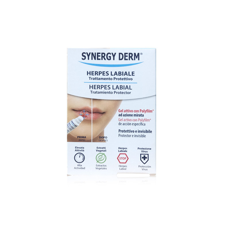 Synergy Derm Herpes Labial Tratamiento Protector 15ml