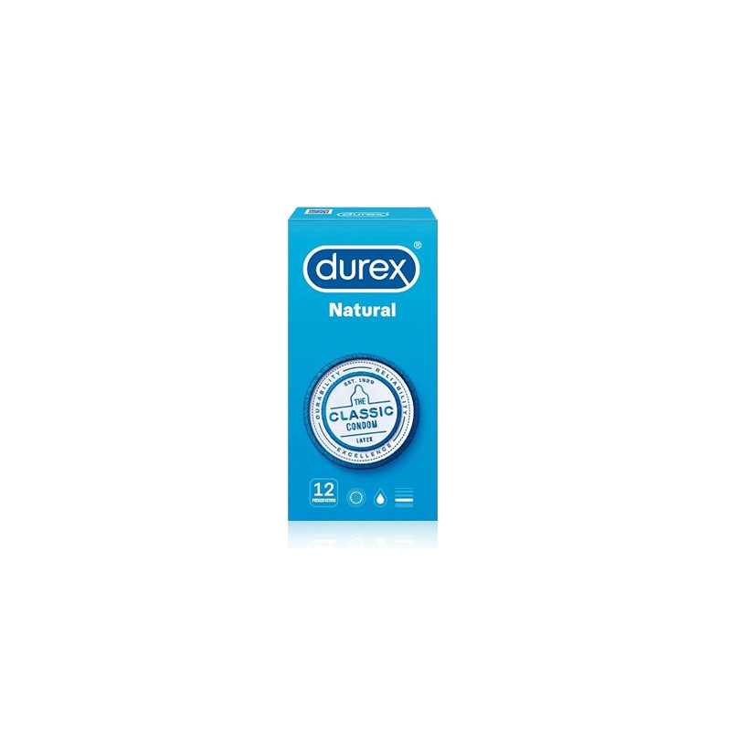 Durex Preservativo Natural 12 Uds