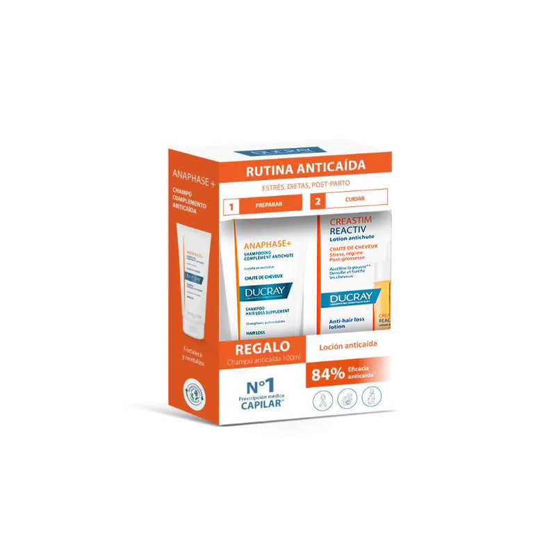 Ducray Creastim Reactiv Locion Anticaida 60ml + Champu 100ml
