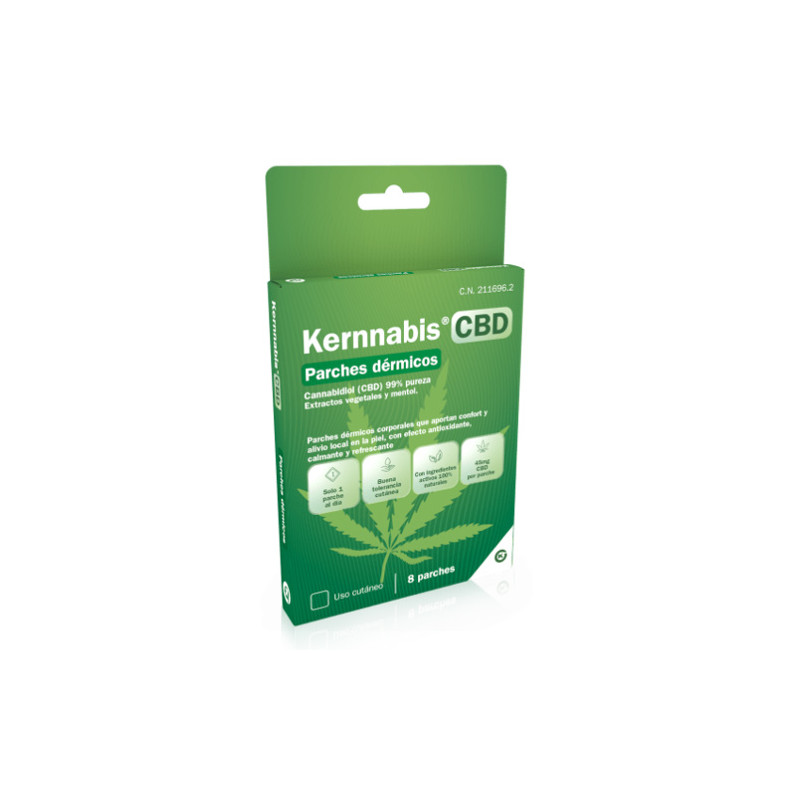 Kernnabis CBD Parches Dermicos 8 Uds