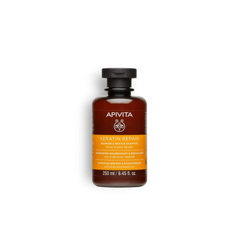 Apivita Keratin Repair Champu Nutritivo Reparador 250ml