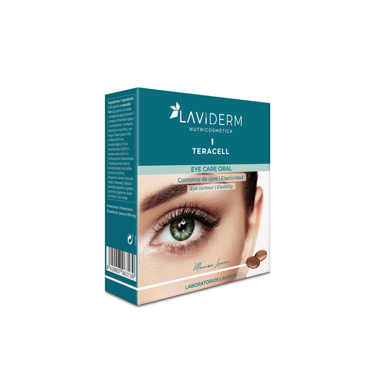 Lavigor Laviderm Teracell Contorno Ojos Oral 30 Perlas