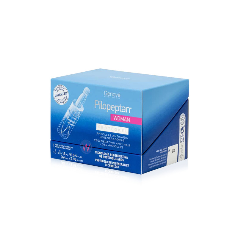 Pilopeptan Woman Proteokel Ampollas Anticaida Regeneradoras 4 Uds
