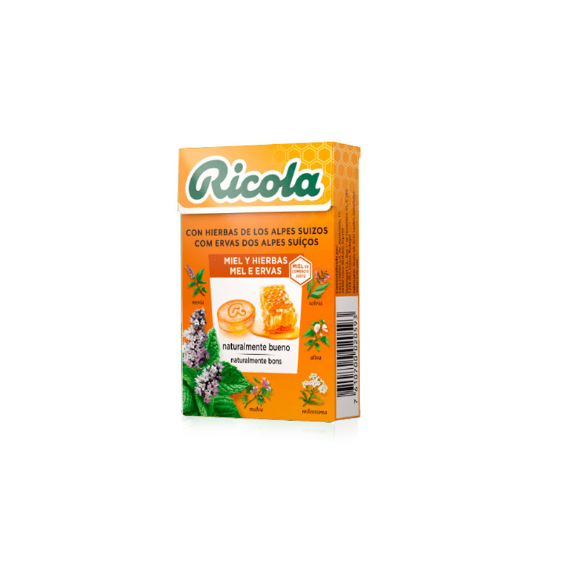 Ricola Caramelos Miel y Hierbas 50gr