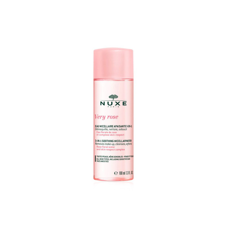 Nuxe Very Rose Agua Micelar Calmante 3 en 1 100ml
