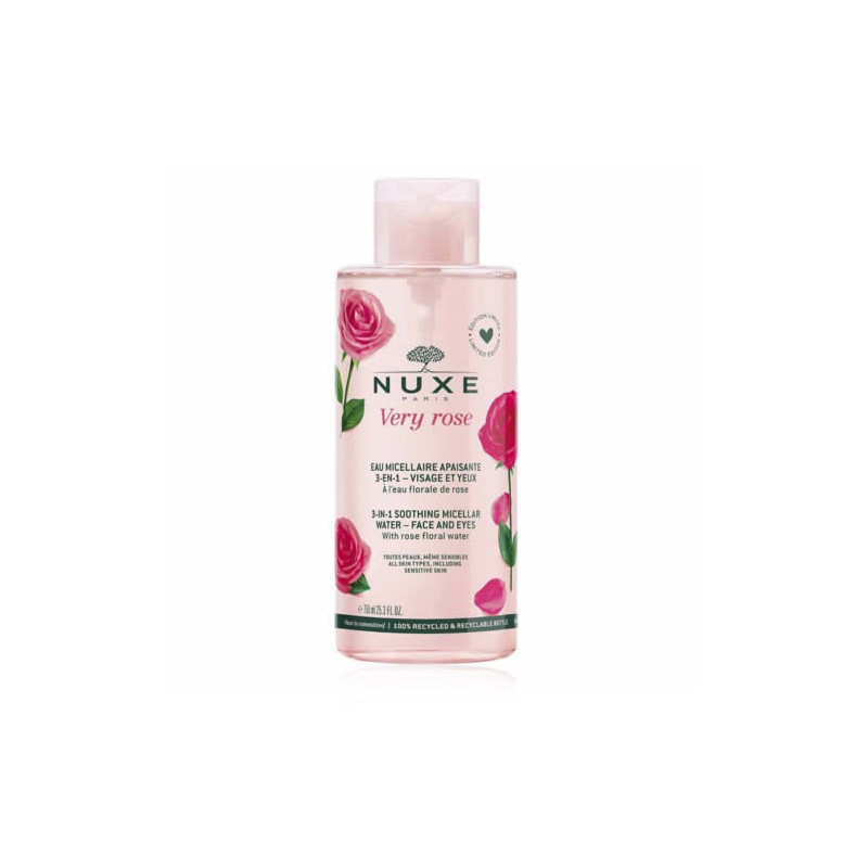 Nuxe Very Rose Agua Micelar Calmante 3 en 1 750ml