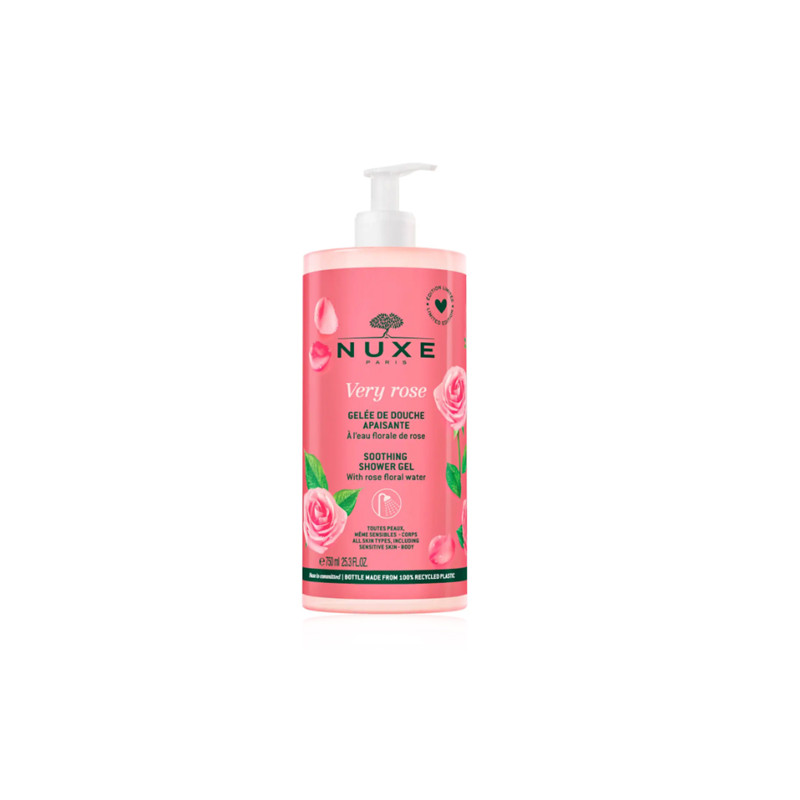 Nuxe Very Rose Gel de Ducha Calmante 750ml