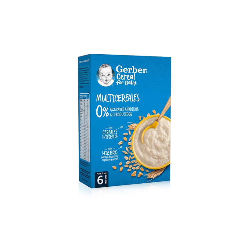 Gerber Papilla Multicereales 6m+ 270gr