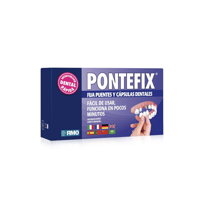 Fimo Pontefix Fija Puentes y Capsulas Dentales