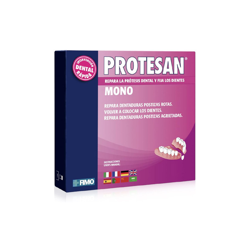 Fimo Protesan Mono Repara Protesis Dental y Fija Dientes