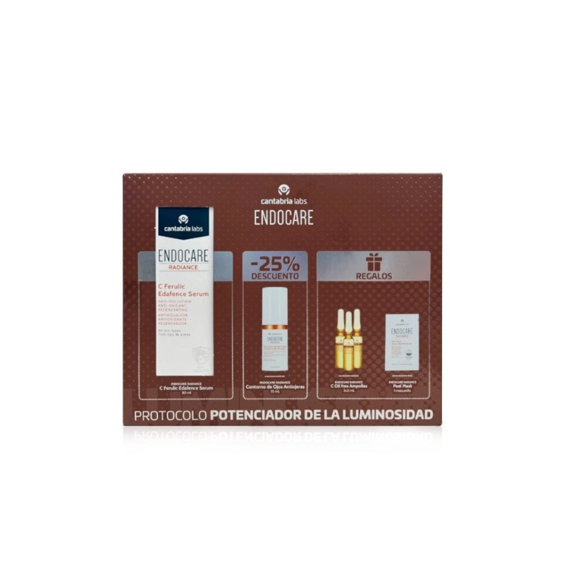 Endocare Radiance C Ferulic Edafence Serum 30ml + C. Ojos 15ml