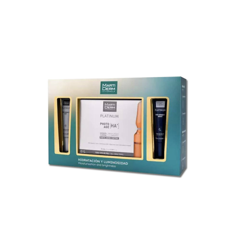 Martiderm Platinum Photo-Age HA+ 30 Amp + Eye Correct N&D 10ml