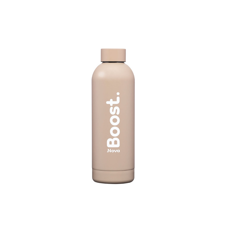 Nova Boost My Bottle Botella Isotermica Acero Marron 500ml